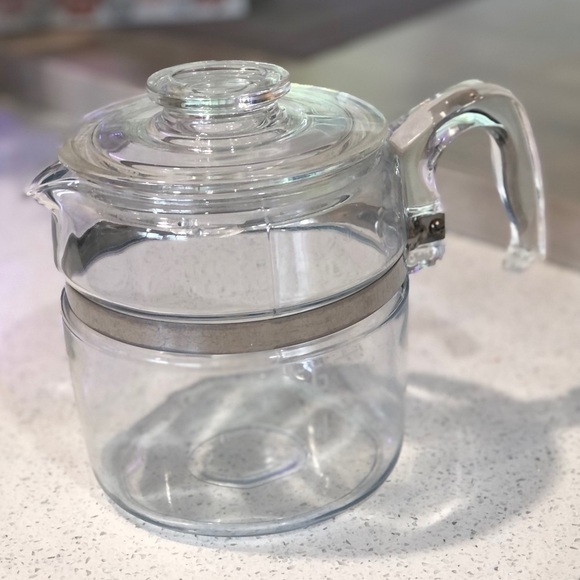 Pyrex Other - Vintage Pyrex Flameware  glass coffee carafe - 6 cup